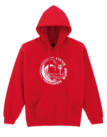 Aberdeen Surf Club Adult Hoody - RED