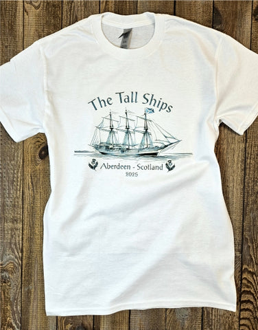 Tall Ships Aberdeen White T-Shirt