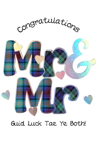 Congratulations Mrs & Mr Guid Luck Tae Ye Both