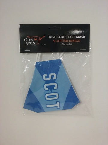 Face Mask - Scotland Saltire