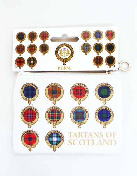 Tartans of Scotland Zip Purse