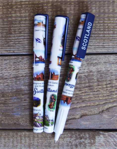 Scottish Iconic Ball Point Pen Set of 3